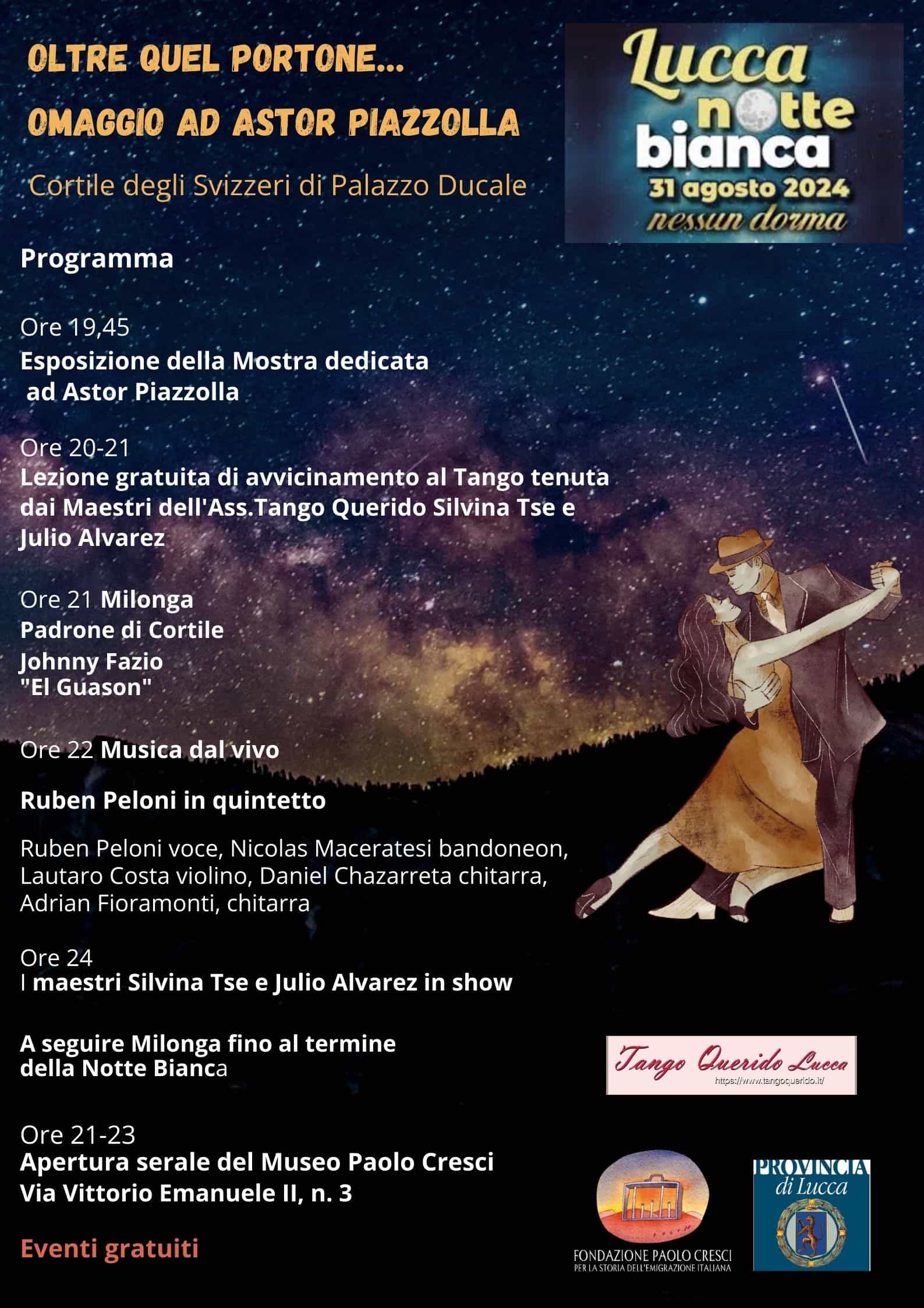 Notte Bianca Programma